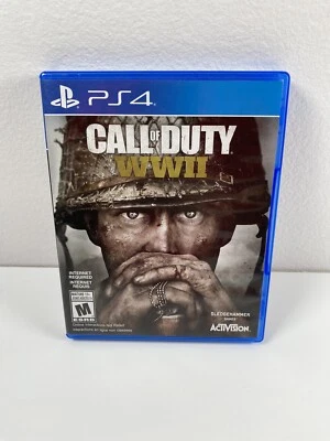 Call of Duty WWII (Sony PS4, Playstation 4, 2017) CoD War game FREE SHIPPING - Image 1 of 3