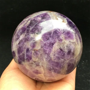 1.62LB Natural Dream Amethyst Sphere Crystal Ball Reiki Healing TB470-IA-0 - Picture 1 of 12