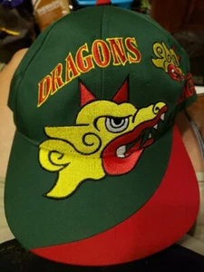 Reduced Vtg Y2K 90S BARCELONA DRAGONS WLAF SNAPBACK HAT REEBOK World League MINT - Picture 1 of 14