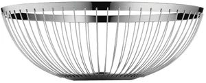WMF Obstkorb (schale) 25 cm rund aus Edelstahl 18/10 poliert - in Silberfarbe. - Bild 1 von 4