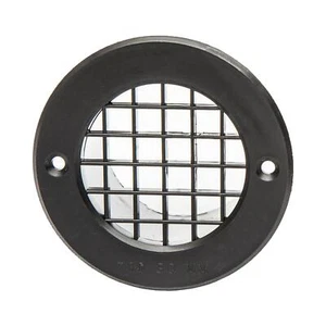 AUTOCARAVANA DE VENTILACIÓN DE PISO CARAVANA CÁMPERVAN CONDUCTOS DE AIRE FRÍO CALIENTE 75mm x 40mm NEGRA - Imagen 1 de 2