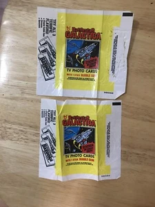 2-BATTLESTAR GALACTICA 1978 Trading Card set Wrapper!!! (no Cards)Topps - Picture 1 of 1