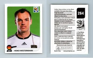 Heiker Westermann #264 South Africa 2010 Fifa World Cup Panini Sticker - Picture 1 of 1