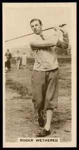 Millhoff - 'Famous Golfers' (1928) - Roger Wethered - Picture 1 of 2