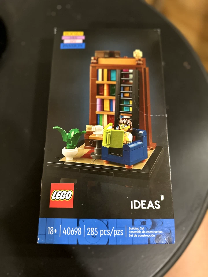 Lego Ideas Libros Son Mi Pasión 40698 GWP Conjunto Promocional Nuevo Sellado en Caja 2024 Foto 1 de 4