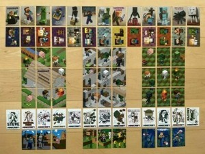 Minecraft Time to Mine Trading Cards Series 2 Item Mob Choose from 207 Cards