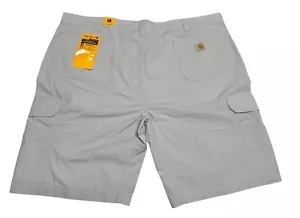 Pantalones Cortos de Trabajo Carhartt Para Hombres Force Calce Relajado Ripstop Carga Talla 46 Grises Nuevos - Imagen 1 de 8