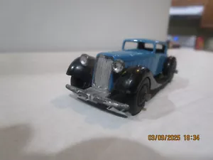 Dinky Toys HUMBER VOGUE 36c Meccano England In Hard To Find Mid Blue/Black Vtg - Picture 1 of 15