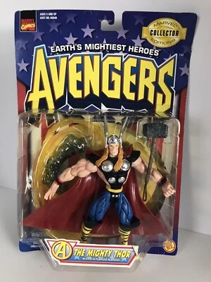 Toy Biz Marvel Edición Coleccionista Vengadores El Poderoso Thor Martillo Encantado 1997 Foto 1 de 4