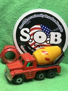 Lesney Matchbox 1976 Cement Truck No 19 Red Diecast VG Condition - Picture 1 of 8
