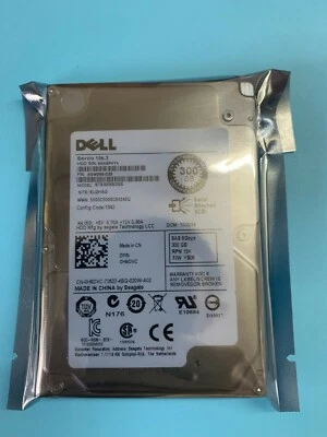 DELL 0H8DVC H8DVC ST9300653SS 300GB 15K 2.5" 6Gbps SAS HARD DRIVE - Image 1 of 4