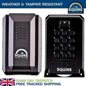 Wall Mounted Key Safe Combination Lock Box 12 Digit METAL Home Squire - Bild 1 von 9