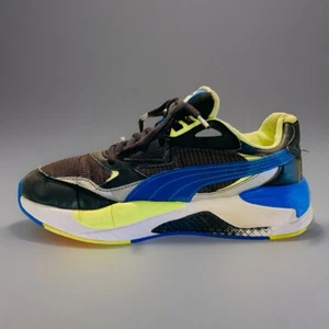 Puma X-Ray Speed Virtual Lace Up Colorblock - Blau-Gelb-Schwarz Herren Gr. 8,5 - Bild 1 von 12