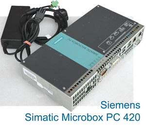 Siemens Simatic Microbox PC 420 6BKK1000 5CU00 0AA0 + Alimentation Industrie - Bild 1 von 1