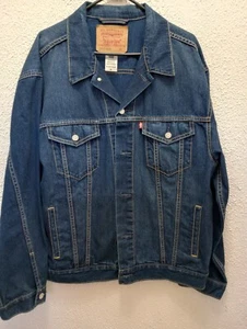 LN Levi's Relaxed Trucker dunkelblau Jeansjacke Herren XL 70507-0509 - Bild 1 von 5