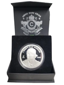 The chive Bill Murray Space Jam I dont play Defense 1oz Silver Coin W/COA  - Picture 1 of 5