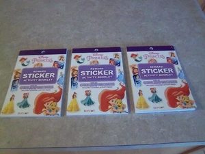 NEW - (3) Disney Princess Rewards Stickers Activity Booklet Teachers Homeschool - Picture 1 of 12