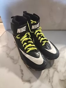 NIKE Men's Size 11 Force Savage Shark Snake Football Cleats 925116-010 - Picture 1 of 12