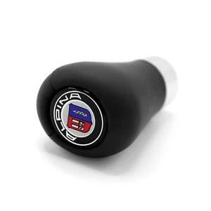 Gear Shift Knob 3 5 6 Series Leather 5 6 Speed FOR BMW ALPINA E39 E46 E60 E90  - Picture 1 of 5