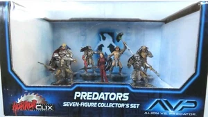 HorrorClix ~ PREDATORS Collector's Set AVP Alien vs Predator new in box - Picture 1 of 3