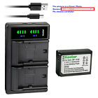Kastar Battery LTD2 USB Charger for Genuine Samsung OEM BP1030 BP1130 BC1030