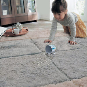 Non-Slip Area Rug Soft Plush Carpet Floor Mat Home Kids Room Bedroom Decoration