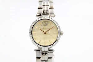 New Blumarine Steel Watch Gold Dial Elegant Women - Picture 1 of 5