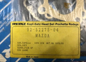 Cyl.Head Gasket 02-52275-04 REINZ FITS MAZDA 626 CAPELLA 929 LUCE 1970 CCM 1980 - Bild 1 von 4