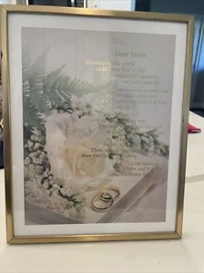 PHOTO FRAME “ Dear Mother “ 8” x 10” - Picture 1 of 4