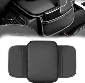 Car Armrest Cushion Cover Leather Center Console Box Pad Protector Accessories - Picture 1 of 12