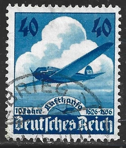 Deutschland, Scott #469, 40pf Lufthansa Anniversary, gebraucht - Bild 1 von 1