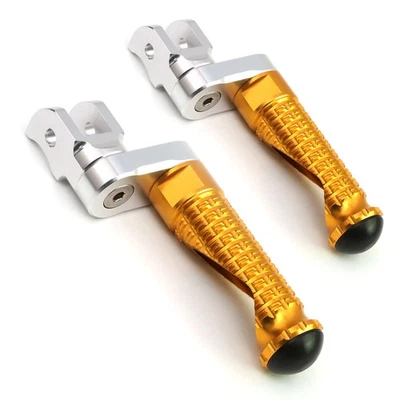 Clavijas de pie delanteras doradas elevables MPRO 1 pulgada para Kawasaki Z800 13 14 15 16 17 Foto 1 de 4