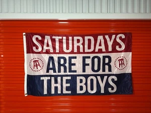 Barhocker Sport Flagge - "Samstage Are for the Boys" Banner - 3 x 5 Fuß - Bild 1 von 4