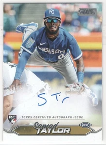 2024 Topps Stadium Club Base Autographs Samad Taylor SCBA-ST - Picture 1 of 2