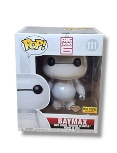 Baymax Diamond Collection Hot Topic Exclusive Big Hero 6 Funko Pop #111 - Picture 1 of 6