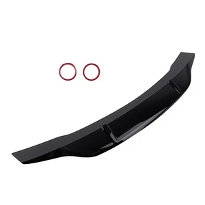Rear Trunk Lip Spoiler Wing for Honda Civic 4 Door Sedan 8th Gen 2006-2011 Black - Picture 1 of 12