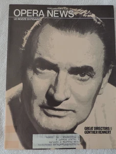 OPERA NEWS MAGAZINE LE NOZZE DI FIGARO GREAT DIRECTORS FEB 21 1976 - Picture 1 of 1