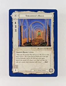 Thranduil's Halls - Middle Earth CCG Karte (1995 ICE MECCG Wizards Unlimited LotR - Bild 1 von 2