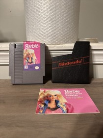 Barbie NES Game and Manual and Sleeve Tested