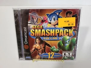 Sega Smash Pack Volume 1 (Sega Dreamcast) sigillato in fabbrica (Hairline Crack Front) - Foto 1 di 5