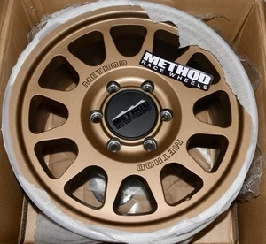 Method MR703 17x8.5 +35mm Offset 6x5.5 106.25mm CB Method Bronze Wheel - Picture 1 of 7