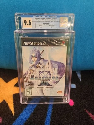 9.6 A+ CGC Xenosaga Episode III: Also Sprach Zarathustra PS2 Graded WATA VGA Psa - Image 1 of 2
