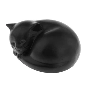 Sleeping Cat Pet Urn Memorial Keepsake Pet Memorial Figurine Memorial Pets Gift - Picture 1 of 7