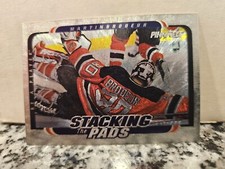 MARTIN BRODEUR 1997 PINNACLE NHL HOCKEY STACKING PADS INSERT CARD #5 DEVILS NICE