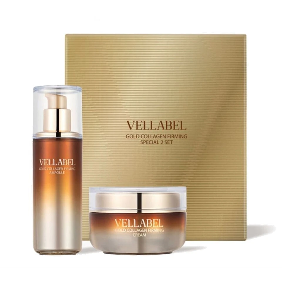 Juego de 2 reafirmantes de colágeno dorado THE SAEM Vellabel Special Foto 1 de 1