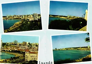 Angola, Luanda, Multiviews, Portugal Kolonial 70er Jahre Postkarte - Bild 1 von 2