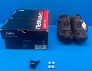 Louis Garneau Granite II X-Comfort Zone Size-6 Black Cycling Shoes 1487275-020 - Picture 1 of 8