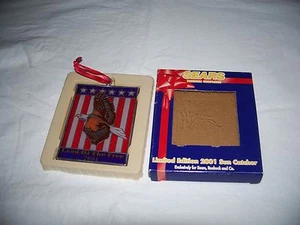 Eagle Glass Suncatcher Land of the Free Limited Edition 2001 from Sears  - Picture 1 of 2