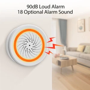 Sound Light Sensor Smart Alarm Siren App Remote Control Siren Sound Light Alarm - Picture 1 of 12