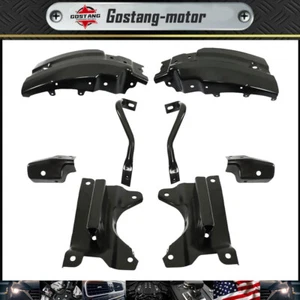 For 2007-13 Chevy Silverado 1500 GM1066180 GM1067180 Front Bumper Brace Bracket - Picture 1 of 17